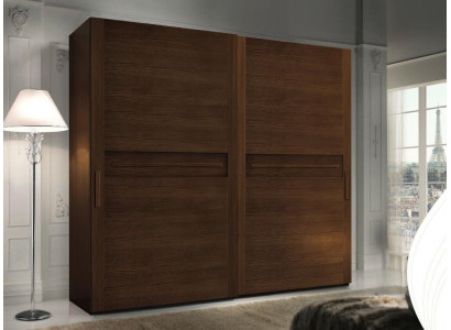 Kleiderschränke Kleiderschrank Luxus Schiebetür Design Holz moderne Garderobe
