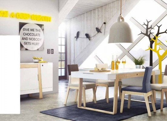 Set 4x Stühle Sessel Esszimmerstuhl Esszimmer Stühl Stoff Stuhl Holz Luxus Sitz