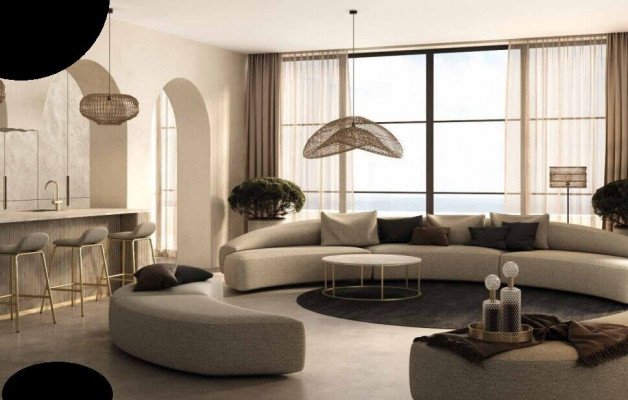 Ecksofa U-Form xxl Sofas Wohnlandschaft Sofa Garnitur 3tlg. Sofas Rund Couchen