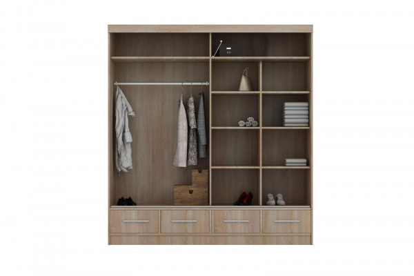 Kleiderschränke Möbel Wohnen Holz Schränke Kleider Schrank Waschraum Hochglanz