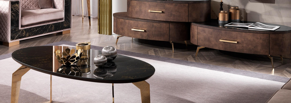 Beistelltisch Designer Tisch Wohnzimmertisch Tische Oval Couchtisch Kaffeetisch