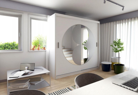 Mehrzweck Schrank 203cm Aufbewahrungs Regale Kleiderschrank Garderobe Neu Regal