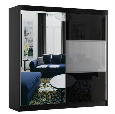 Schrank Holz Garderobe Schlafzimmer Klassischer Modern Stil Kleiderschrank