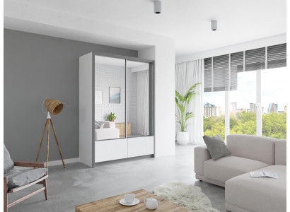 Möbel Kleiderschränke Holz Weiß Design Kleider Schrank Designer Glänzend