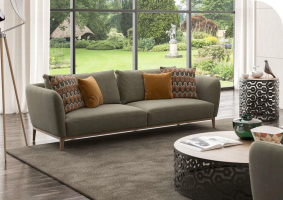 Grün Sofa Moderne Sofagarnitur Wohnzimmer Dreisitzer Sessel Zweisitzer 3+2+1