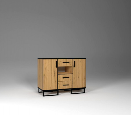 Wohnwände Kommoden Schrank Tisch neu 4tlg Wohnzimmer Set Vitrine Kommode