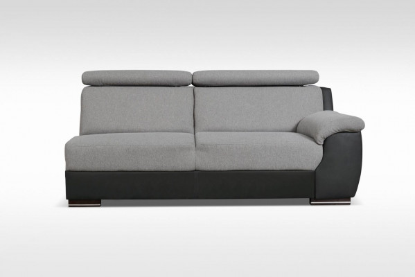 Ecksofa L-Form Möbel Stof fPolstermöbel Wohnzimmer Moderne Luxus Braun Möbel Neu