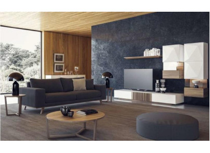 Graues Wohnzimmersofa Luxus Dreisitzer Polstercouch Moderne Möbel Stil