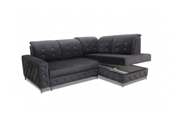 Ecke Landschaft Polster Design Wohn L Form Eck Sofa Textil Couch Eck Sofa