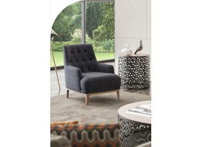 Wohnzimmer Sessel Moderner Cocktailsessel Einsitzer Polstersessel Lounge Club