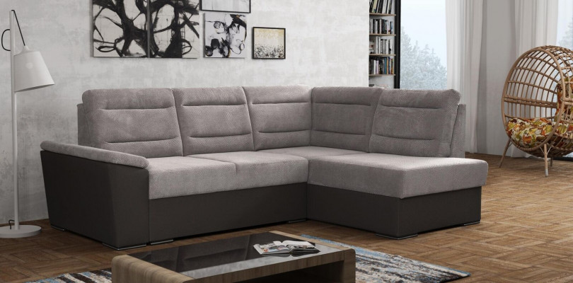 Schlafsofa Relax Sitz Möbel Wohnlandschaft Sofa Couch Ecksofa L-form Polster Neu