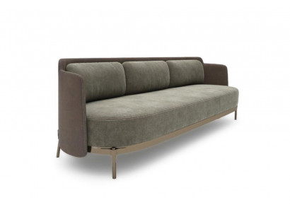 Modernes Sofa 3 Sitzer Wohnzimmer Polster Textil Luxus Couch 228cm Stoff