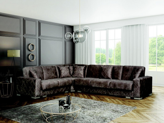 Design Sofa Ecksofa Samt Wohnlandschaft Möbel Couch L-Form Schlafsofa Sofas Neu