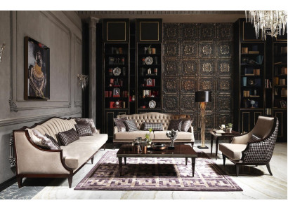 Sofagarnitur Viersitzer Dreisitzer Sessel Grau Couchtische Stoffsofa