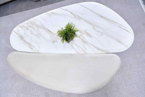 Sofagarnitur Große Sofa Polstersofa Stoffsofa Rosa Dreisitzer Set 4tlg