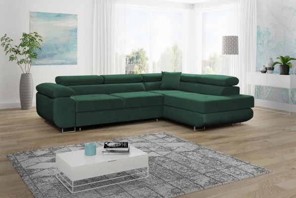 Design Schlafsofa Möbel Textilpolster Couch Sofa L Form Ecksofa Moderne Eckcouch