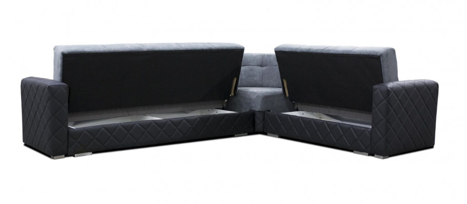 Luxus Textil L Form Stoff Modern Ecken Couch Sofa Wohnlandschaft Ecksofa Sofas