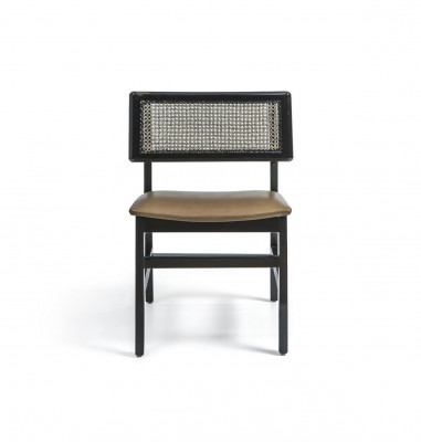 Esszimmer Stuhl Schwarz Holzstuhl Neu Möbel Polster Sitz Design Modern