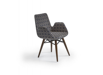 Luxus Armlehnstuhl Esszimmer Modern Designer Stuhl mit Armlehnen Neu