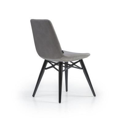 Designer Modern Grau Stuhl Möbel Einrichtung Luxus Neu Esszimmer