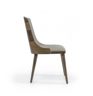 Luxus Design Polster Stuhl Esszimmerstuhl Sitz Esszimmer Möbel Holz Neu