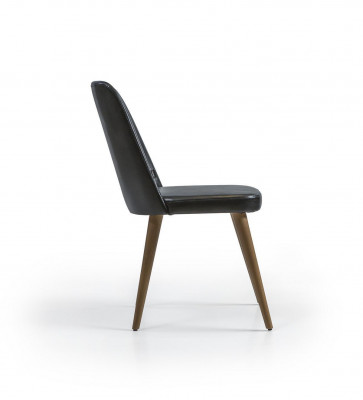 Luxus Einrichtung Neu Stuhl Polster Schwarz Möbel Designer Stühle Esszimmer