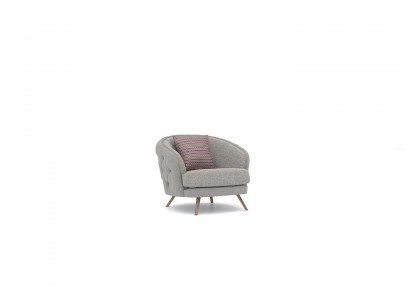  Sessel Chesterfield Wohnzimmer Grau Polstersessel Designer Einrichtung