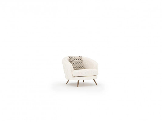  Modern Polster Sessel Textil Wohnzimmer Einrichtung Luxus Design Sitzer