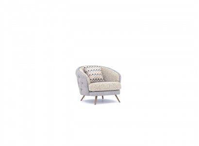  Designer Sessel Modern Einrichtung Polstermöbel Wohnzimmer Luxus Polster Sitz