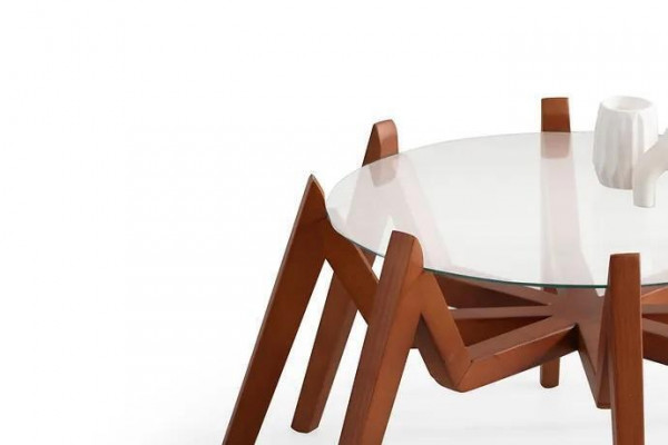  Couchtisch im modernen Stil neue hochwertige Wohnzimmermöbel aus Glas und Holz