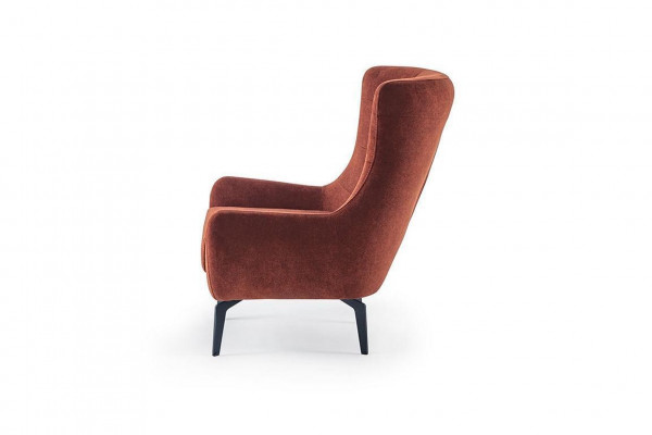 Chesterfield Design Modern Luxus 1-Sitzer Stoffsofa Wohnzimmer Lounge