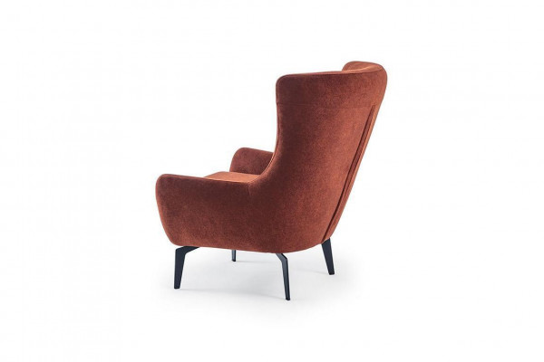  Chesterfield Design Modern Luxus 1-Sitzer Stoffsofa Wohnzimmer Lounge