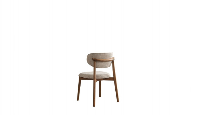  Schicker bequemer Esszimmerstuhl in Beige aus Qualitätsholz Exklusive