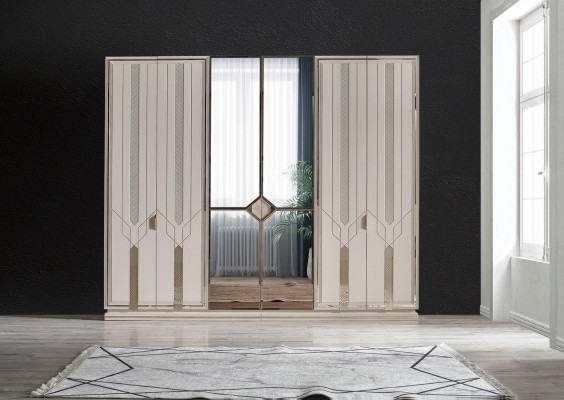  Kleiderschrank Stilvoll Luxus Schrank Modern Schlafzimmer Möbel Neuheit
