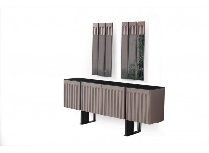  Modern Esszimmer Set Besteht aus Anrichte und 2x Spiegel Perfekte 3tlg.