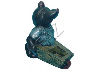 Design Maulwurf  Figur Garten Statue Skulptur Figuren Skulpturen Deko c239 neu