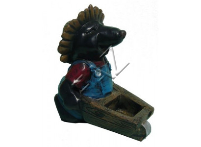 Design Maulwurf Figur Garten Statue Skulptur Figuren Skulpturen Dekoration Neu