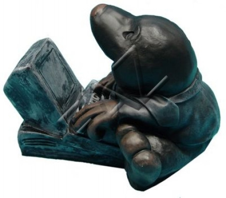 Design Maulwurf Figur Garten Statue Skulptur Figuren Skulpturen Dekoration c194