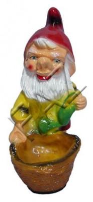 Design Zwerg Figur Garten Statue Skulptur Figuren Skulpturen Dekoration Deko Neu