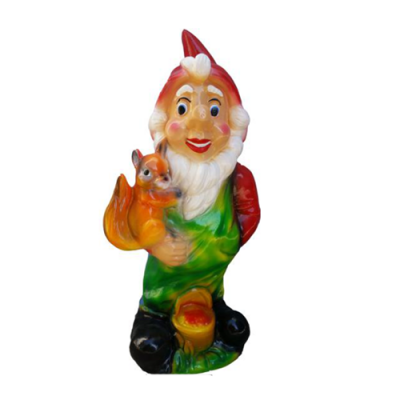 Garten Haus Dekoration Figur Statue Skulpturen Deko Figuren Zwerg Handarbeit N40