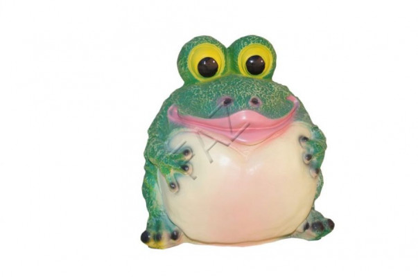 Design Frosch Figur Garten Statue Skulptur Figuren Skulpturen Dekoration Neu