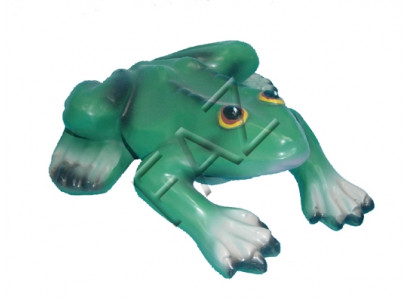 Design Frosch Figur Garten Statue Skulptur Figuren Skulpturen Dekoration c204
