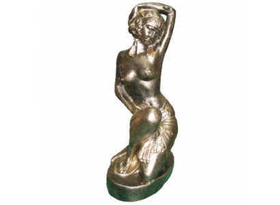 Figur Ägyptische Muse Statuen Figuren Dekoration Kunststoff 34cm Ägypten Neu