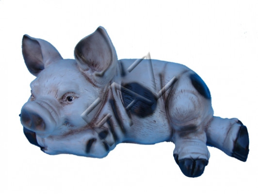 Design Schwein Figur Garten Statue Skulptur Figuren Skulpturen Dekoration c374