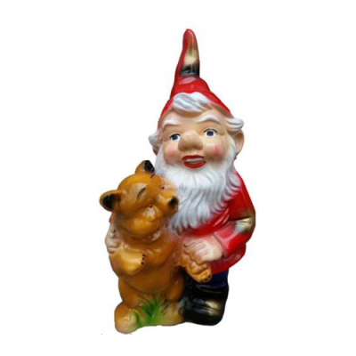 Garten Haus Dekoration Figur Statue Skulpturen Deko Figuren Zwerg Handarbeit M24