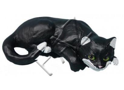 Design Katze Figur Garten Statue Skulptur Figuren Skulpturen Dekoration C180 Neu