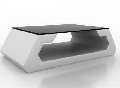 Sofatisch Design Wonzimmer Glas Leder Couch Sofa Tisch Beistell Kaffee