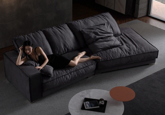 Design L Form Modern Luxus Couchen Neu Ecksofa Couch Sofas Textil Bett Funktion
