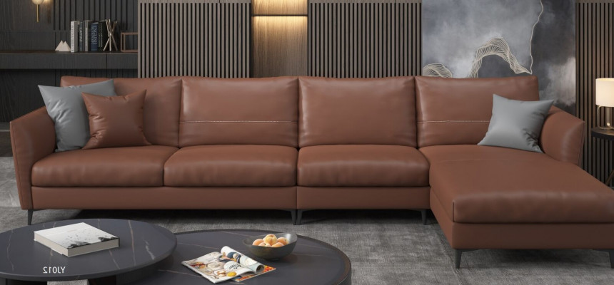 Wohnlandschaft Design Modern Sofas Eck Ecksofa L Form Ledersofa Couch