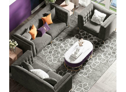 Sofagarnitur 3+2+1 Sitzer Sofa Wohnlandschaft Relax Sitz Design Couch Sofas